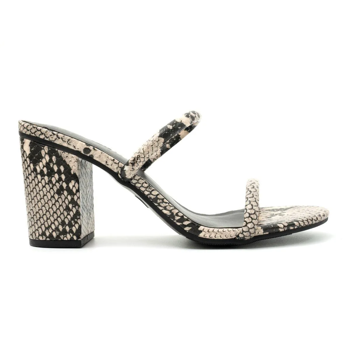A New Day Strap High-Heel Shoes Leather Multicolour Colour For Women