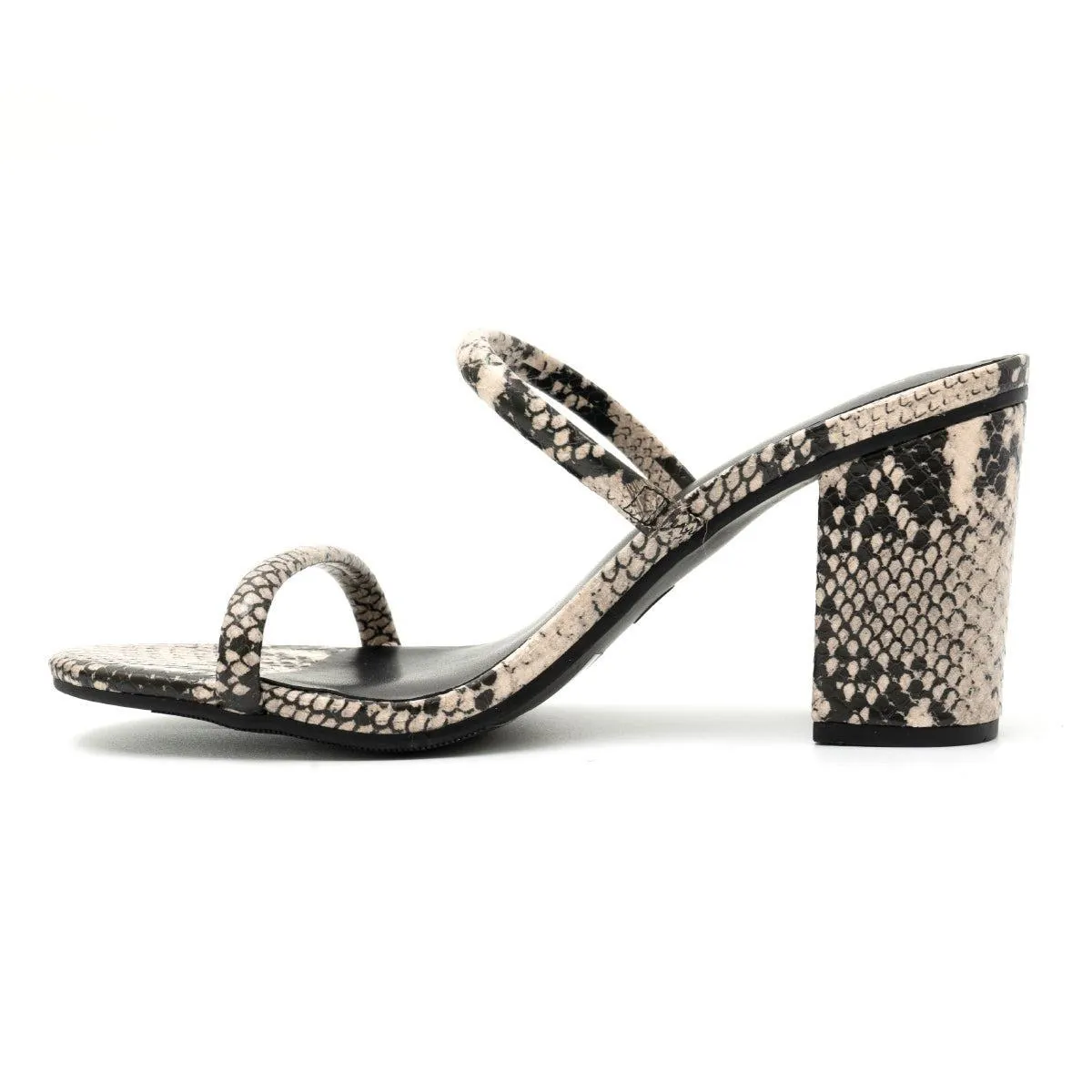 A New Day Strap High-Heel Shoes Leather Multicolour Colour For Women
