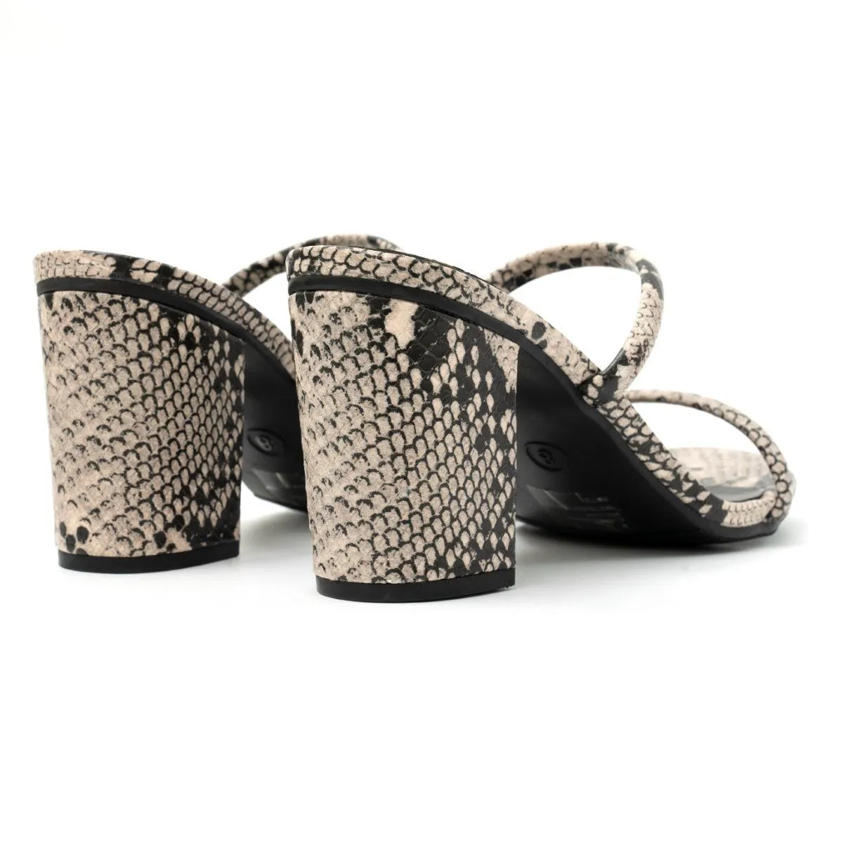 A New Day Strap High-Heel Shoes Leather Multicolour Colour For Women