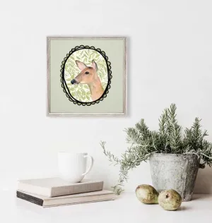 A Very Fine Deer Mini Framed Canvas