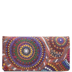 Aboriginal Art Wider Willow Wallet Community Unity