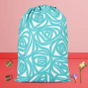 Abstract Pattern D2 Reusable Sack Bag | Bag for Gym, Storage, Vegetable & Travel