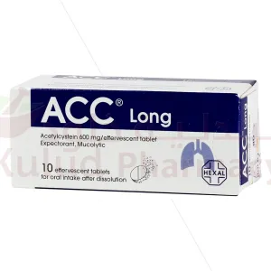 Acc Long Effervescent Tablet 600 Mg 10 PC