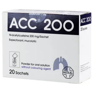 Acc Sachets 200Mg 20 PC