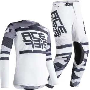 Acerbis Helios Gear Combo (Grey/White)