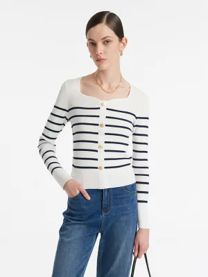 Cropped Knit Sweater