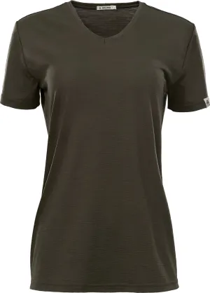 Aclima Women&#x27;s LightWool 180 Loose Fit Tee Tarmac | Buy Aclima Women&#x27;s LightWool 180 Loose Fit Tee Tarmac here | Outnorth
