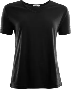 Aclima Women&#x27;s LightWool T-shirt Loose Fit Jet Black | Buy Aclima Women&#x27;s LightWool T-shirt Loose Fit Jet Black here | Outnorth