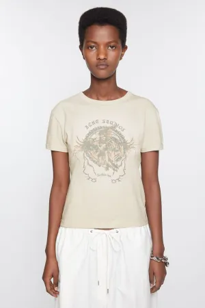 ACNE STUDIOS - Women Printed Fitted T-shirt