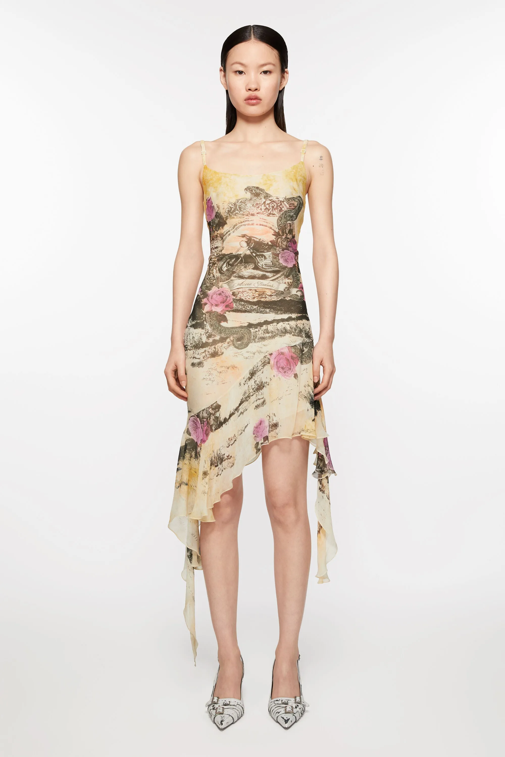 ACNE STUDIOS - Women Rinted Strap Dress