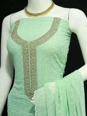Acoba Georgette Churidar Material
