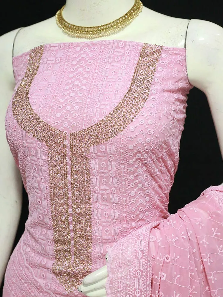 Acoba Georgette Churidar Material