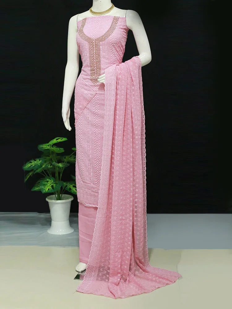 Acoba Georgette Churidar Material