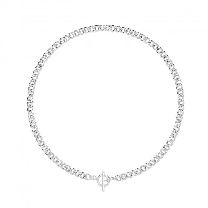Acotis Silver 925 T-Bar Necklace G3388