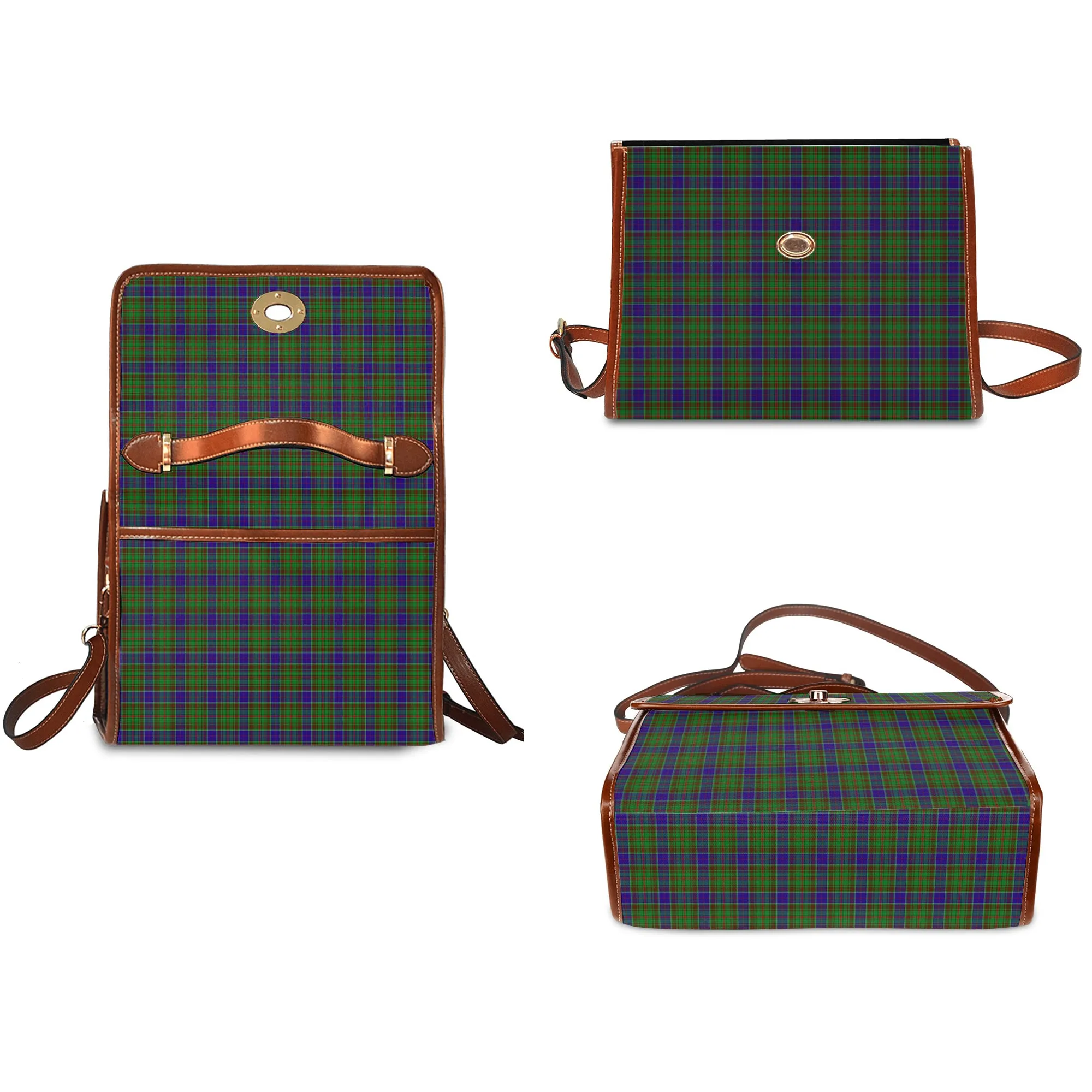 Adam Tartan Waterproof Canvas Bag