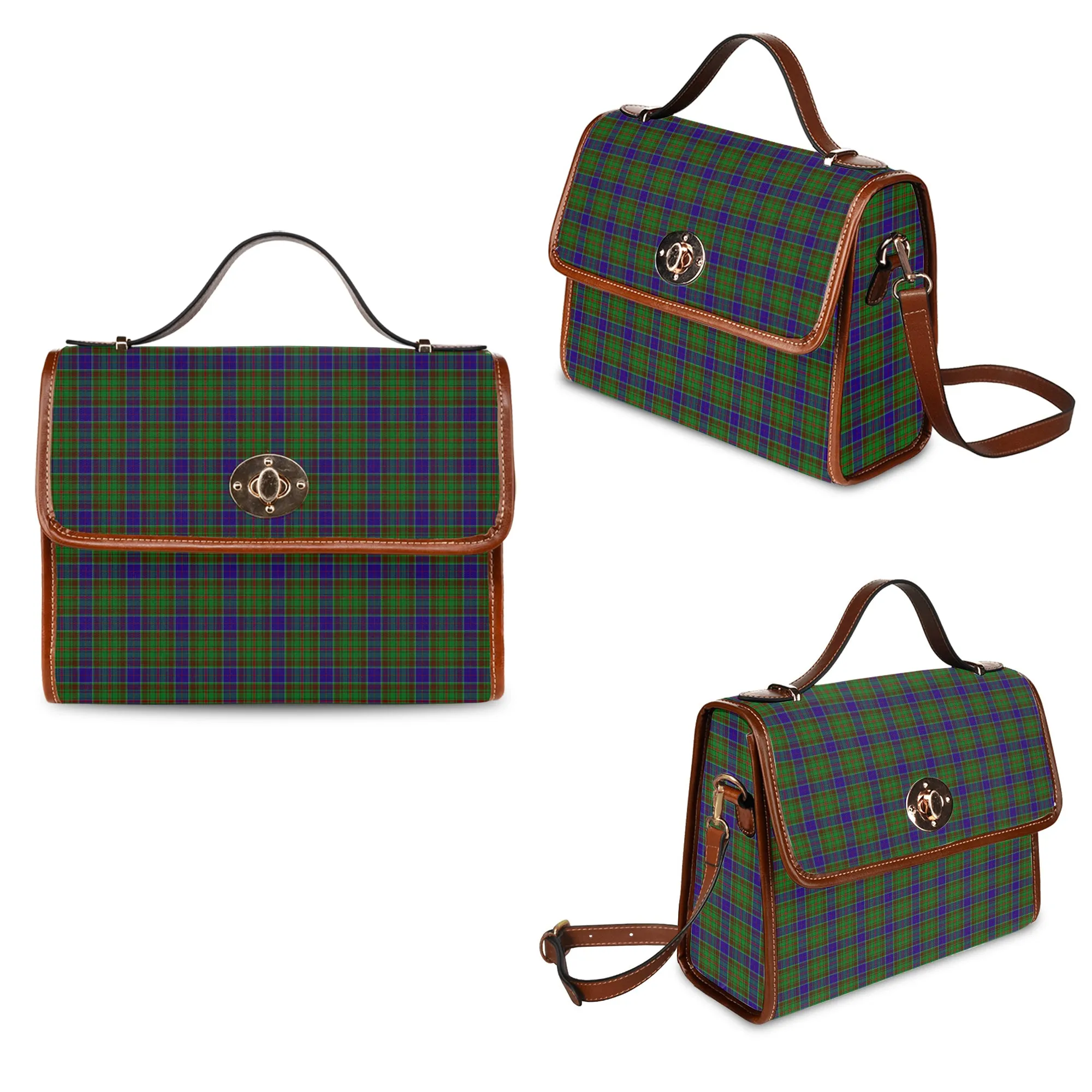 Adam Tartan Waterproof Canvas Bag