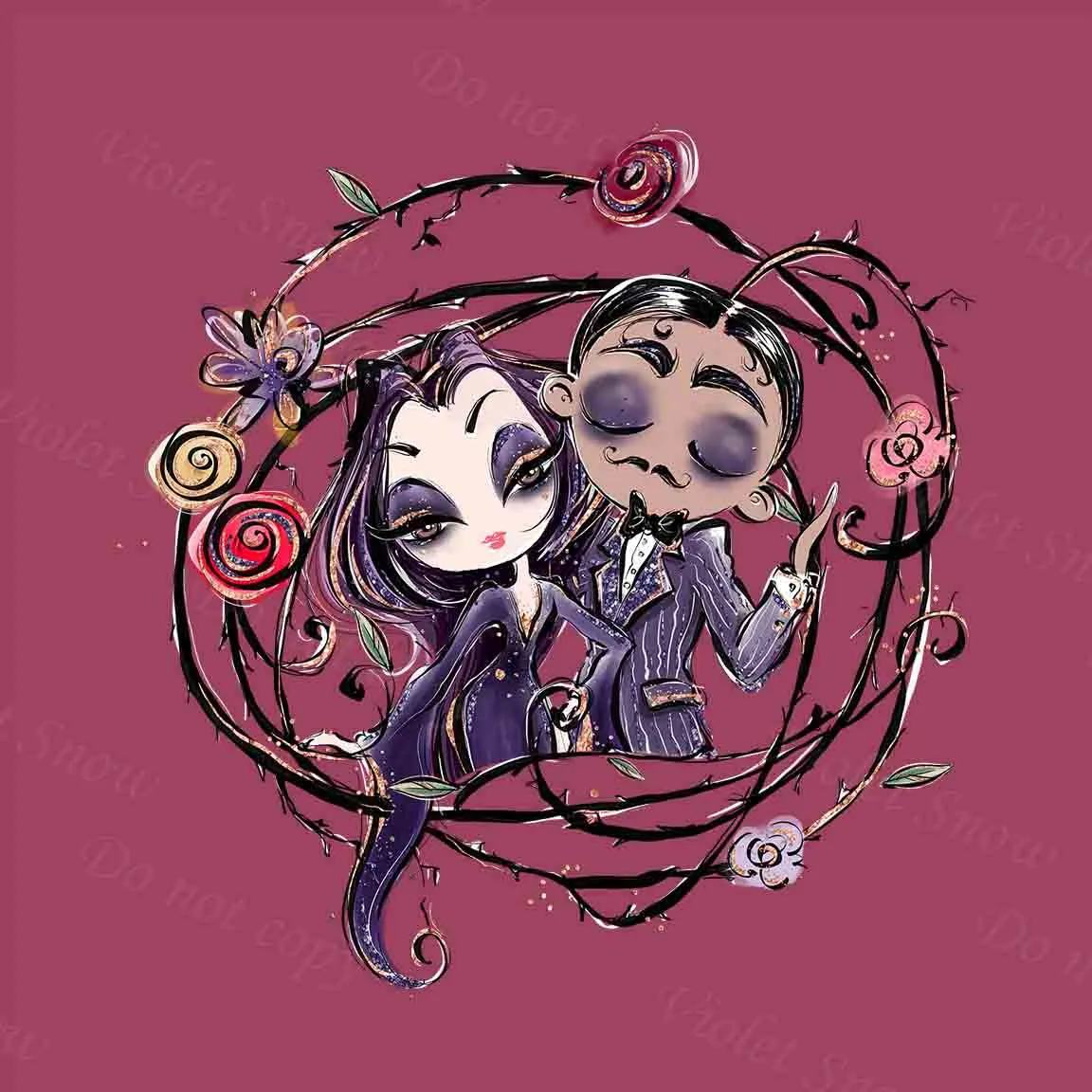 Adams Love Dark Rose Bag Rapport