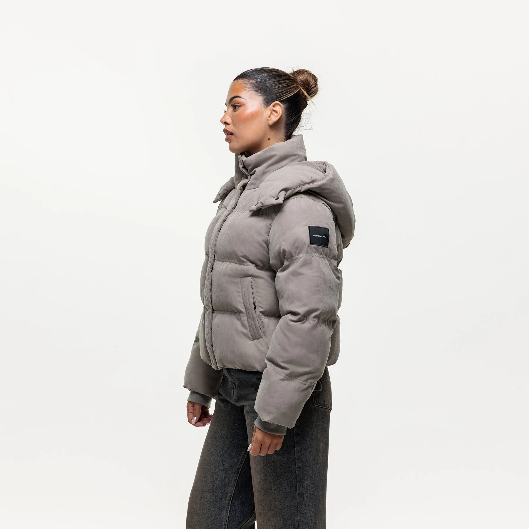 Adapt Stone Puffer Coat
