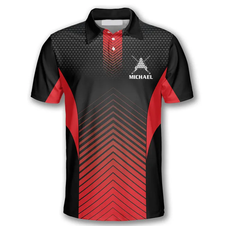 Addicted Custom Billiard Weekend Forecast Pool Shirts for Men, Custom Billiard ball for Team, Men's Billiard Polo Shirts