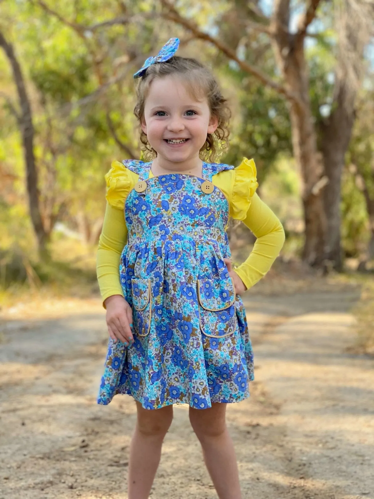ADELAIDE BUTTON DRESS