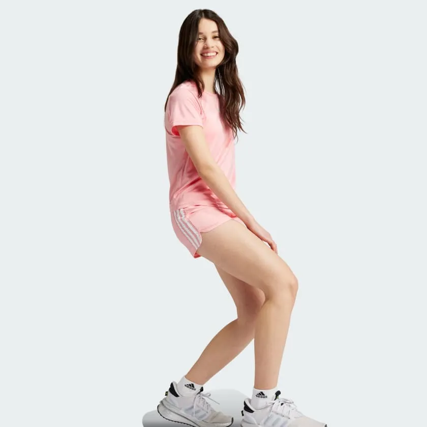 ADIDAS KID'S TRAINING ESSENTIALS PINK TEE