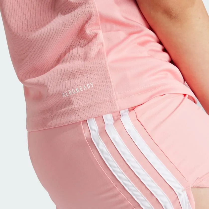 ADIDAS KID'S TRAINING ESSENTIALS PINK TEE