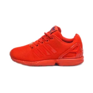 Adidas Zx Flux Torsion Sport Shoes Leather Red Colour For Kids
