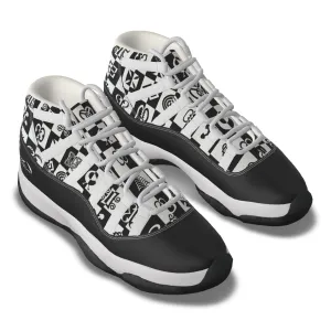 ADINKRA Men's High Top Basketball Shoes