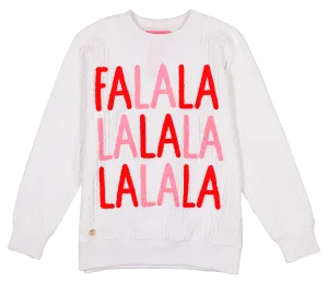 Adult FA LA LA Braided Crew Pullover