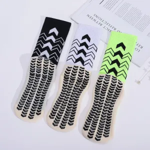 Adult Mid-Calf Anti-Slip Socks Thickened Terry Football Socks Shock-Absorbing Wear-Resistant Sports Socks Manufacturer Socks
