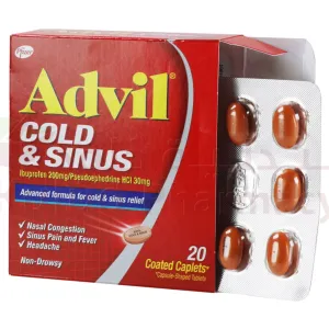 Advil Cold And Sinus Caplet 20 PC