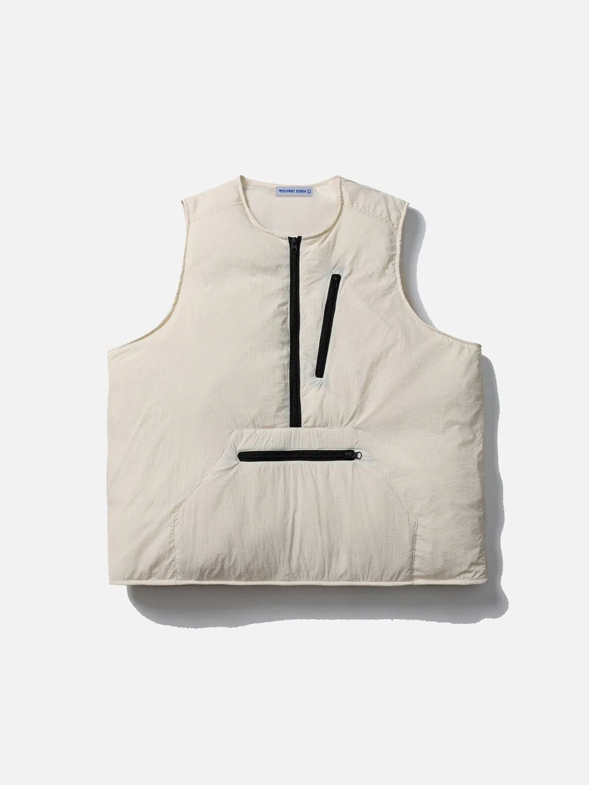 Aelfric Eden Irregular Zip Up Down Vest