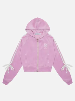Chic Aelfric Eden Ribbon Bow Detail Hoodie for Women