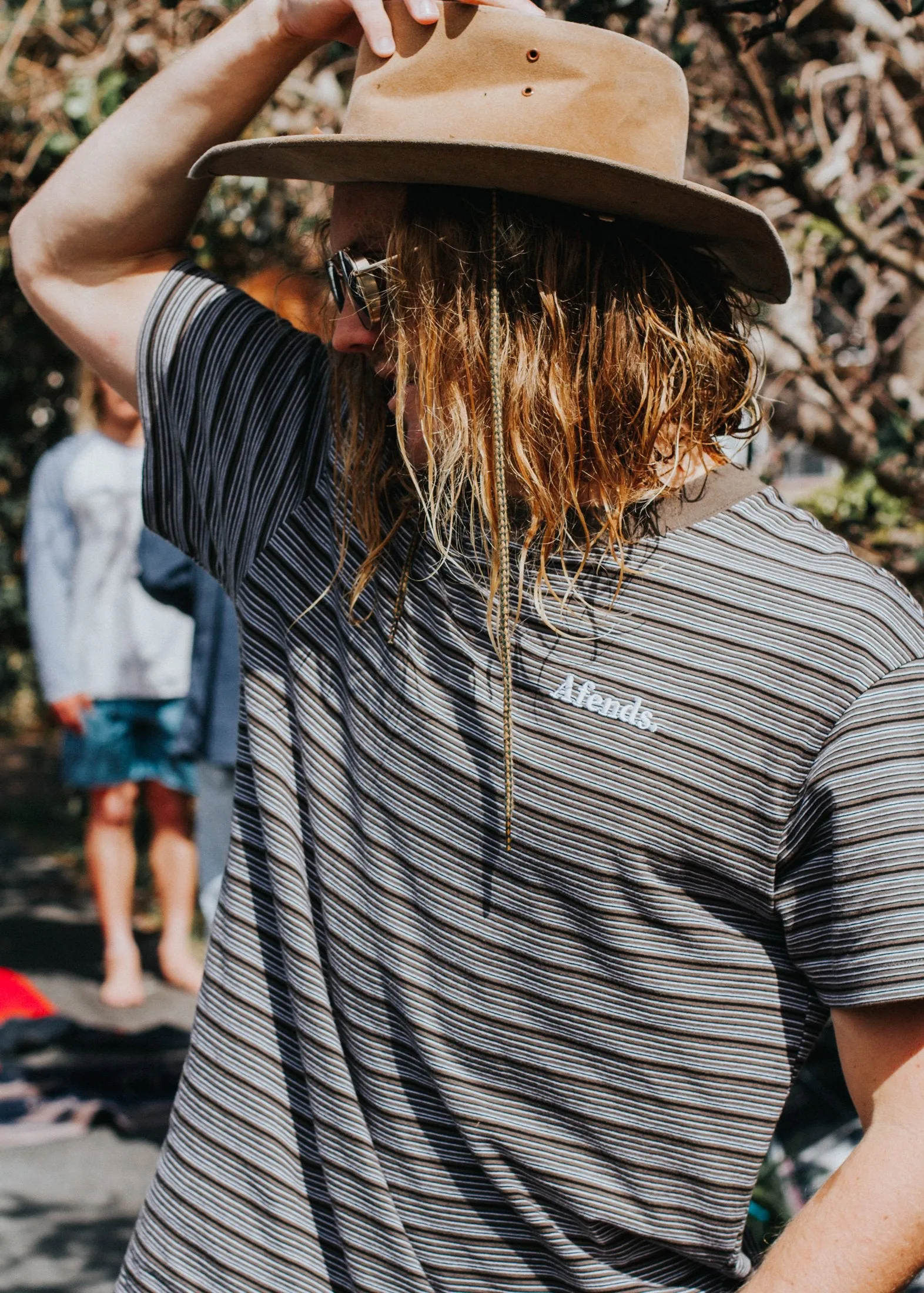 Afends Mens Shut Down - Retro Fit Tee