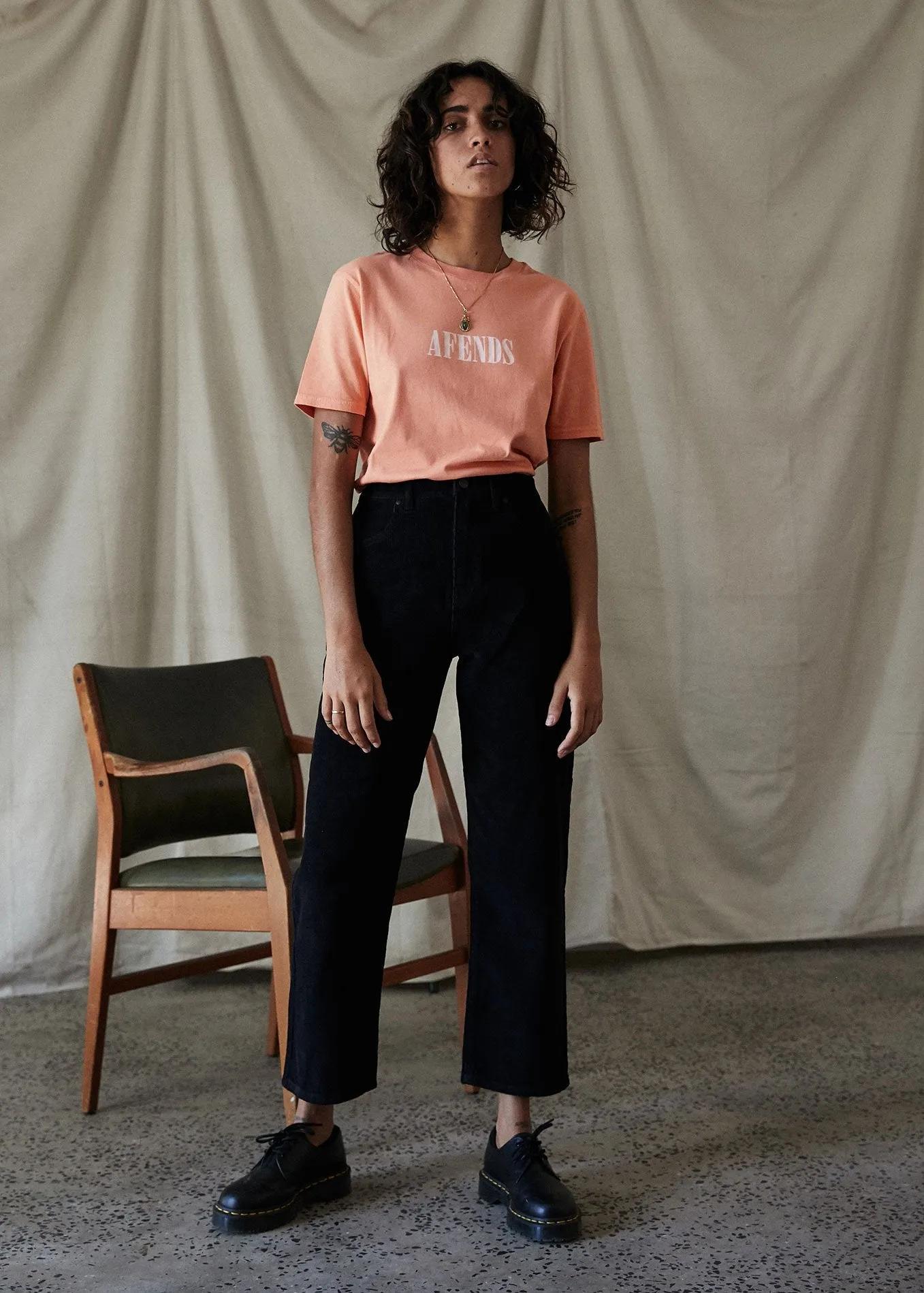 Afends Womens Afends Lithium II - Fashion Fit Tee
