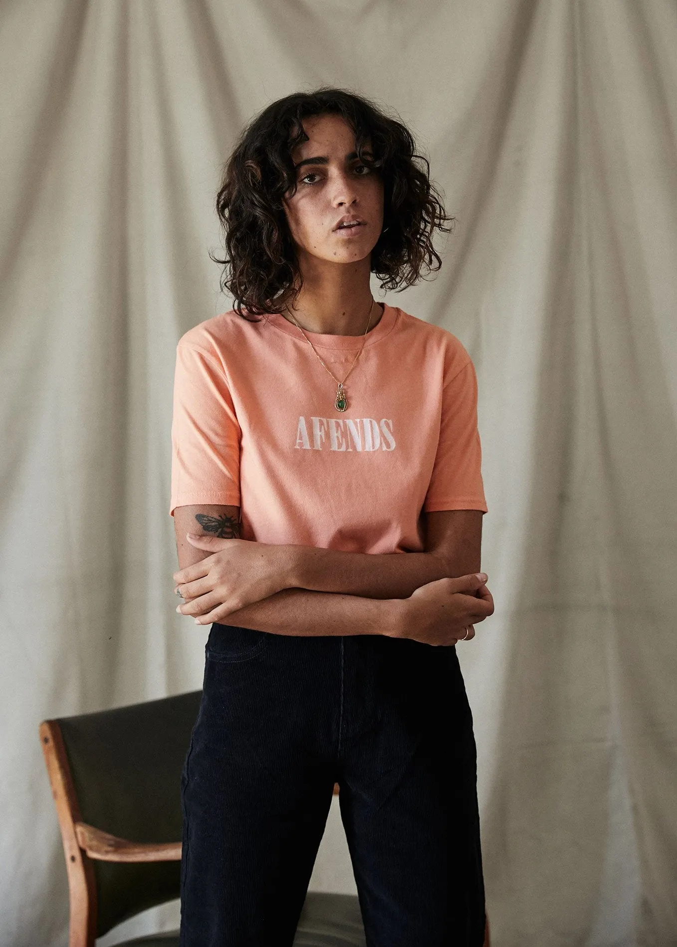 Afends Womens Afends Lithium II - Fashion Fit Tee