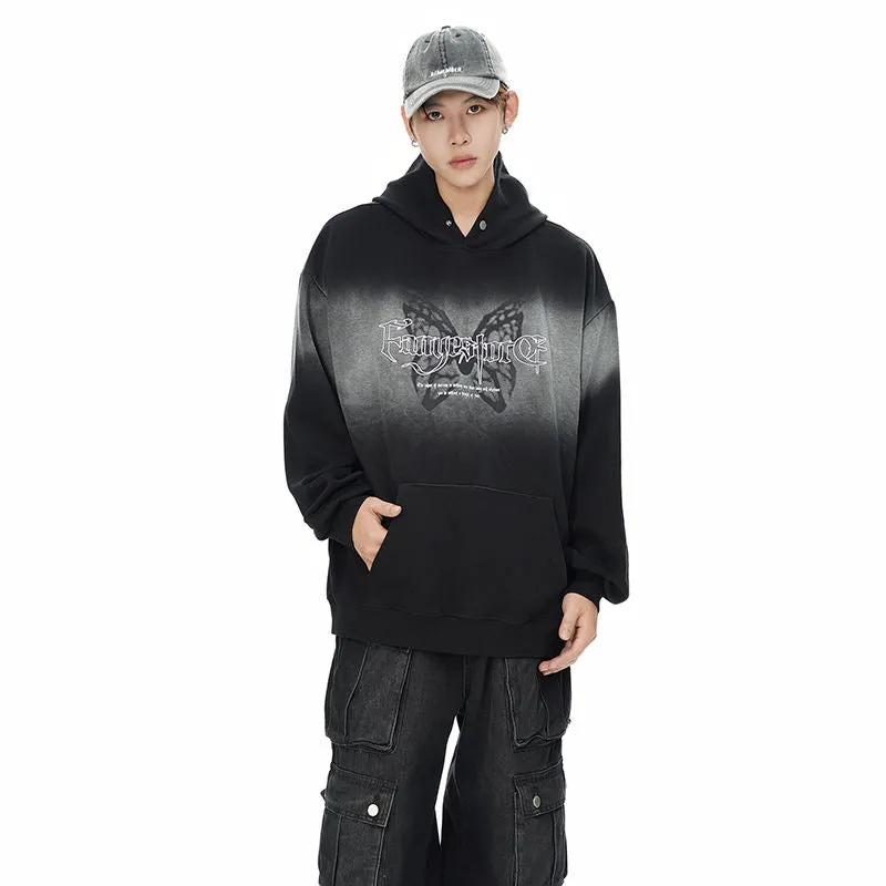 AG American Retro Gradient Butterfly Hoodie