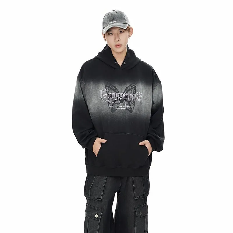 AG American Retro Gradient Butterfly Hoodie