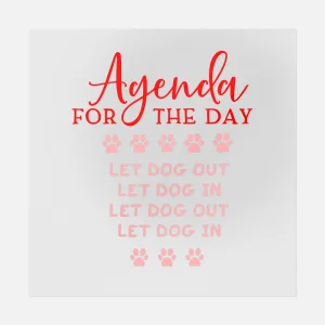Agenda For The Day
