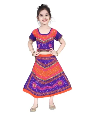 Ahhaaaa Cotton Radha Dress Lehenga Choli Chania Choli Set Baby Girls
