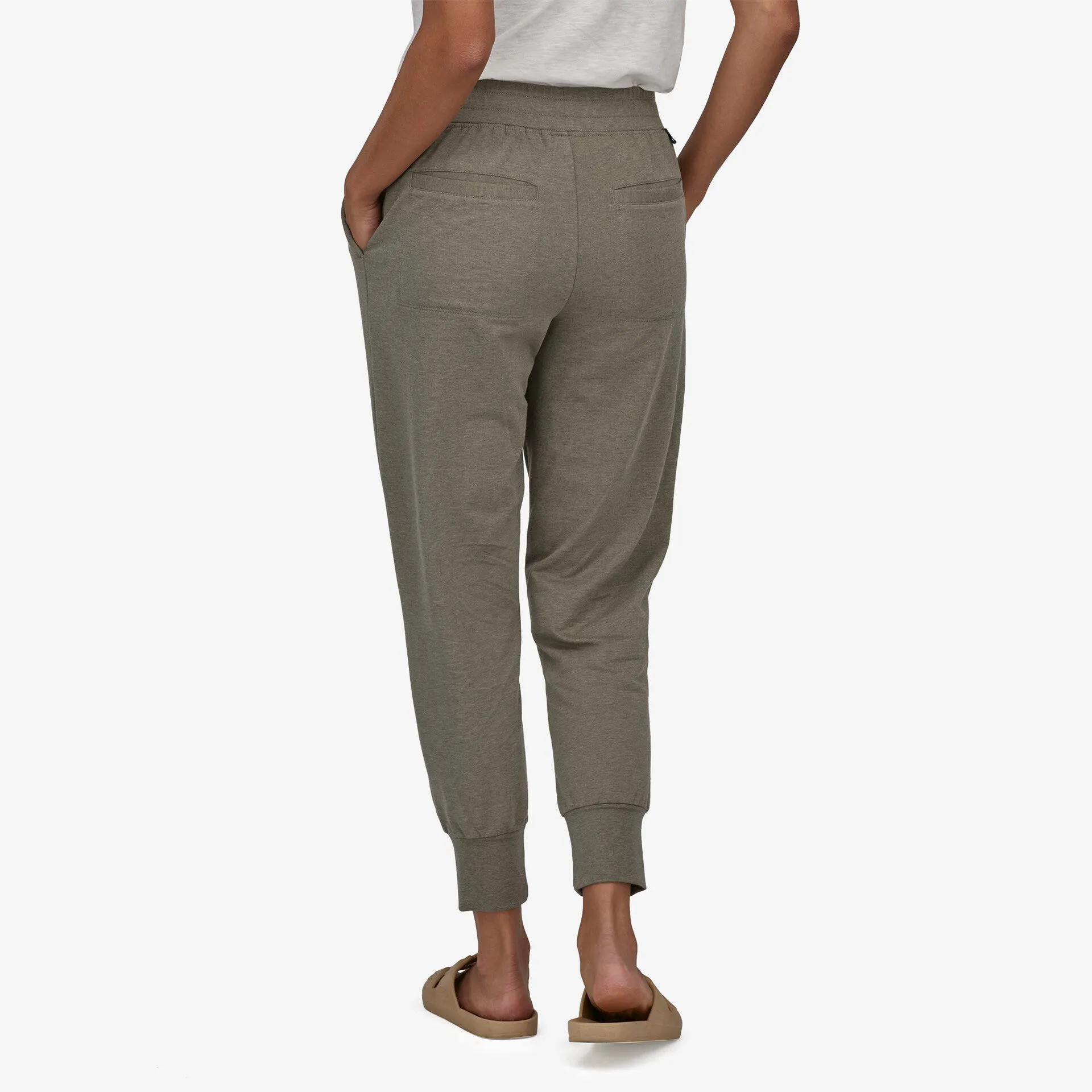 Ahnya Patagonia Women's Fleece Pants, Green