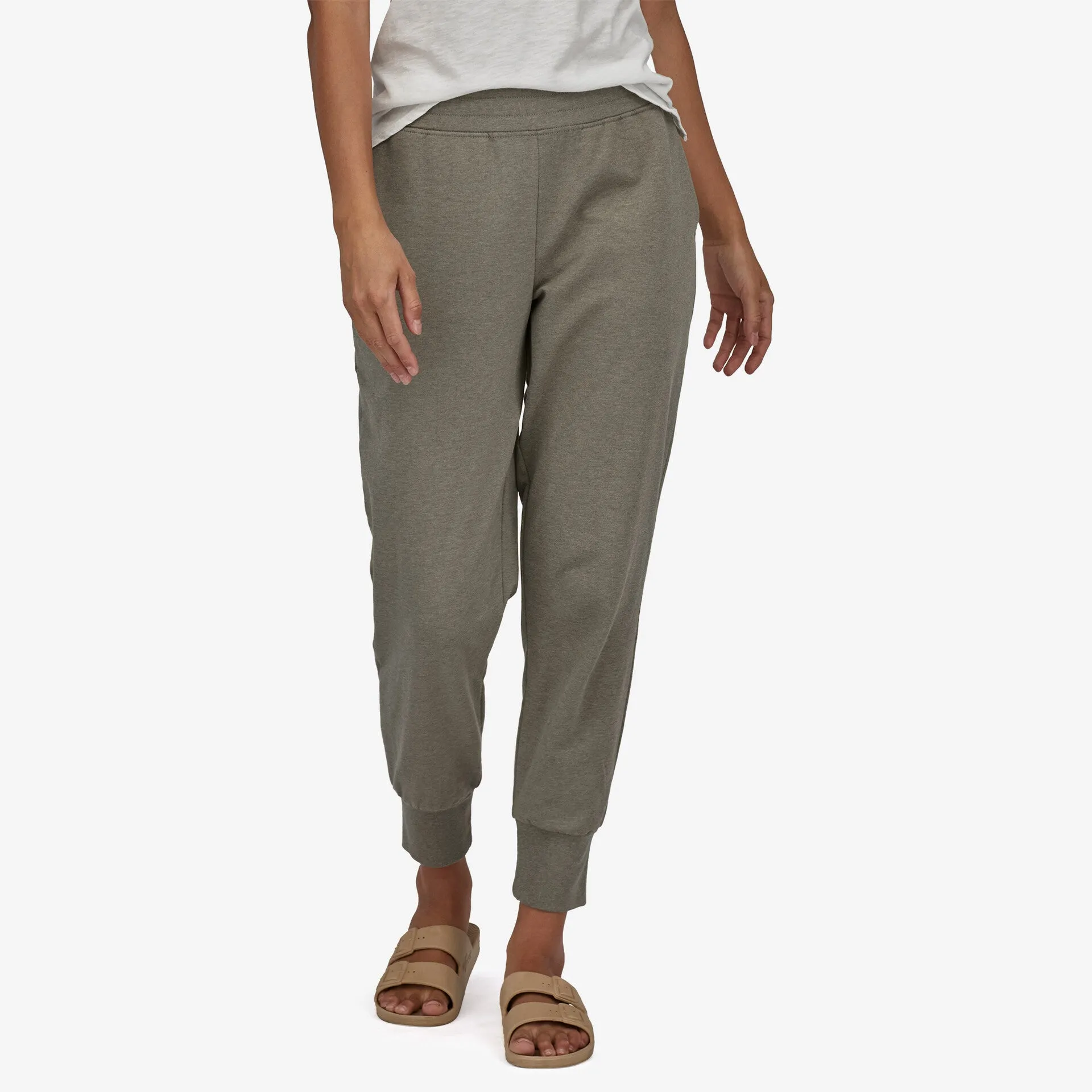 Ahnya Patagonia Women's Fleece Pants, Green