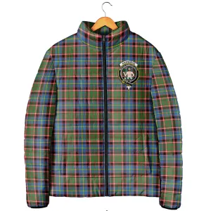 Aikenhead Tartan Padded Jacket with Family Crest