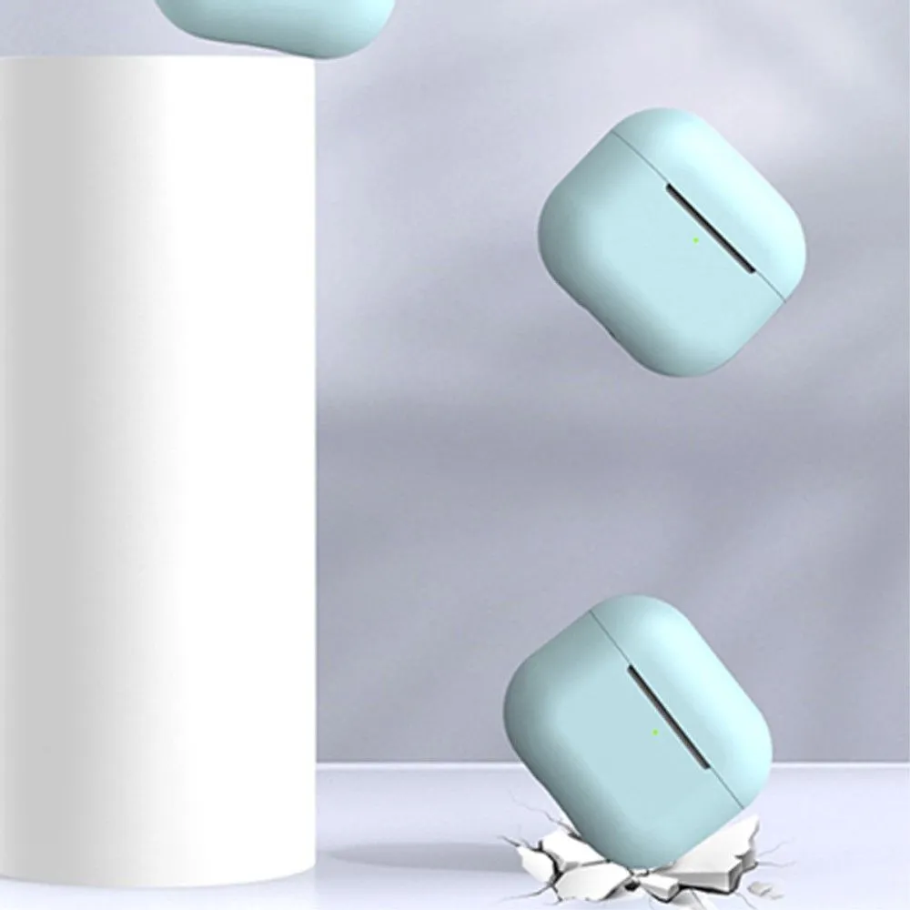 AirPods 3 silicone case with ear caps - Blue / White