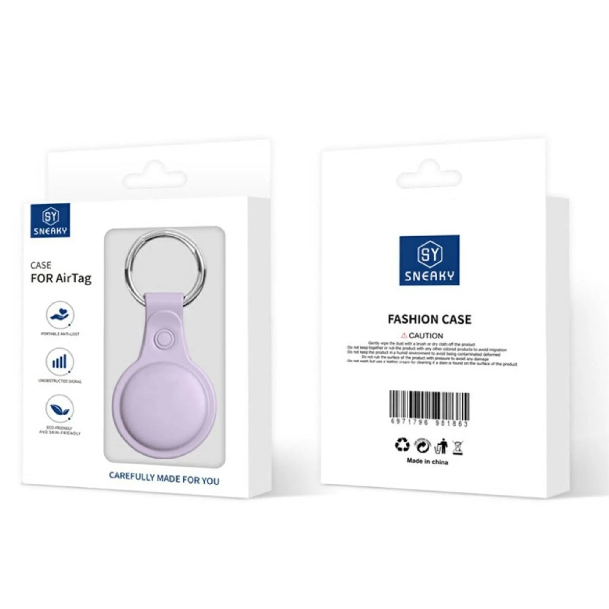 AirTags sneaky silicone cover - Light Purple