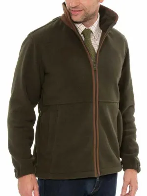 ALAN PAINE Aylsham Mens Fleece Jacket - Green