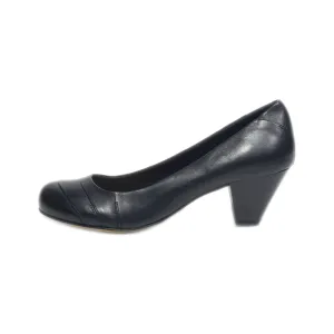 Aldo Mid-Heel Shoes Leather Black Colour For Women