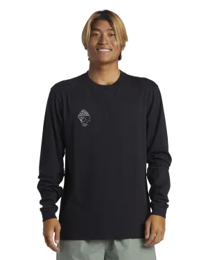 Alex Kopps Long Sleeve T-Shirt in Black