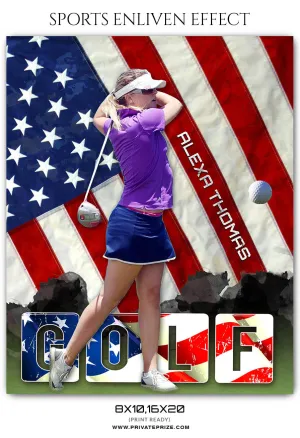 ALEXA THOMAS GOLF - SPORTS ENLIVEN EFFECT