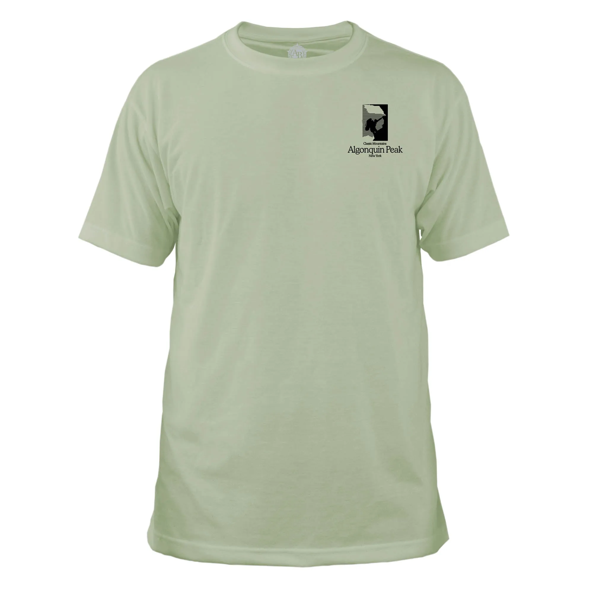 Algonquin Peak Classic Mountain Basic Crew T-Shirt